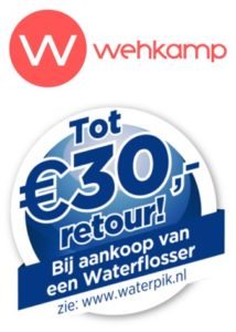 Waterpik refund Wehkamp